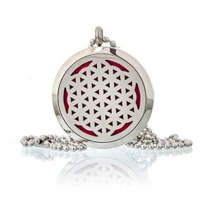 Aromaterapevtska ogrlica – ROŽA ŽIVLJENJA – 30mm