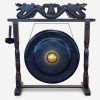 Velik gong v starinskem stojalu – 80cm