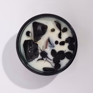 Kristalna čarobna cvetlična sveča – OSREDOTOČENOST