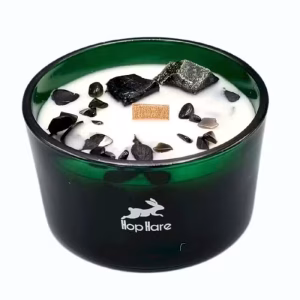 Kristalna čarobna cvetlična sveča – OSREDOTOČENOST