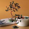 Kristalno drevo za SREČO – zeleni aventurin – 35 kristalov