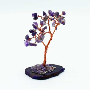 Kristalno drevo za HARMONIJO – ametist – 35 kristalov