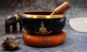 Velika pojoča skleda – set – buda 14cm