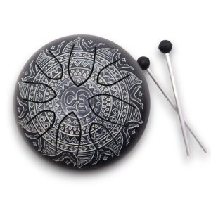 Jezični boben – gravirana mandala – 16cm