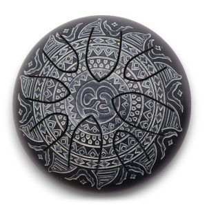 Jezični boben – gravirana mandala – 16cm