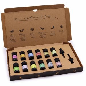 Aromaterapevtski set eteričnih olj – 12kos – POMLAD