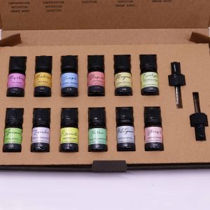 Aromaterapevtski set eteričnih olj – 12kos – POMLAD