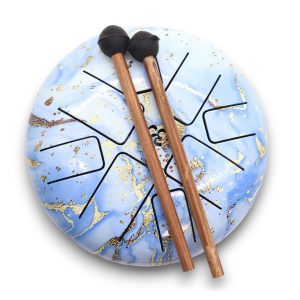 Jezični boben – moder – 18cm
