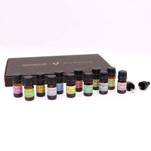 Aromaterapevtski set eteričnih olj – 12kos – POMLAD