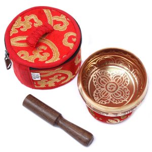 Mini pojoča skleda – set – rdeča