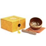 Mini pojoča skleda – set – sakralna čakra