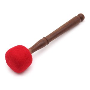 Palica za gong – velika – filc – 23cm