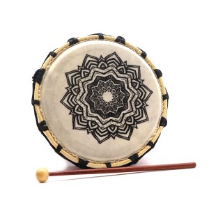 Šamanski boben s palicami – MANDALA – 20cm