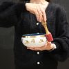 Velika pojoča skleda – set – drevo življenja 14cm