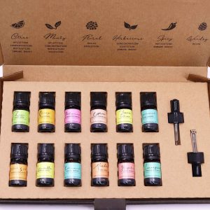 Aromaterapevtski set eteričnih olj – 12kos – POLETJE