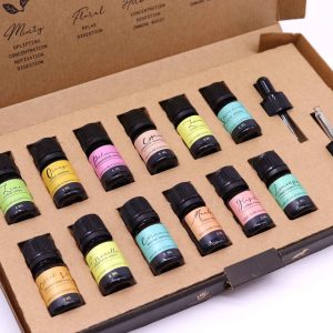 Aromaterapevtski set eteričnih olj – 12kos – POLETJE
