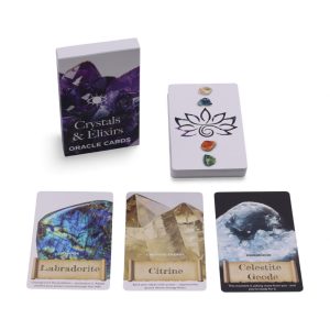 Orakeljske Karte Kristalov in Eliksirjev – Healing Energy Deck