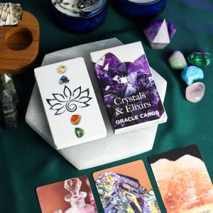 Orakeljske Karte Kristalov in Eliksirjev – Healing Energy Deck
